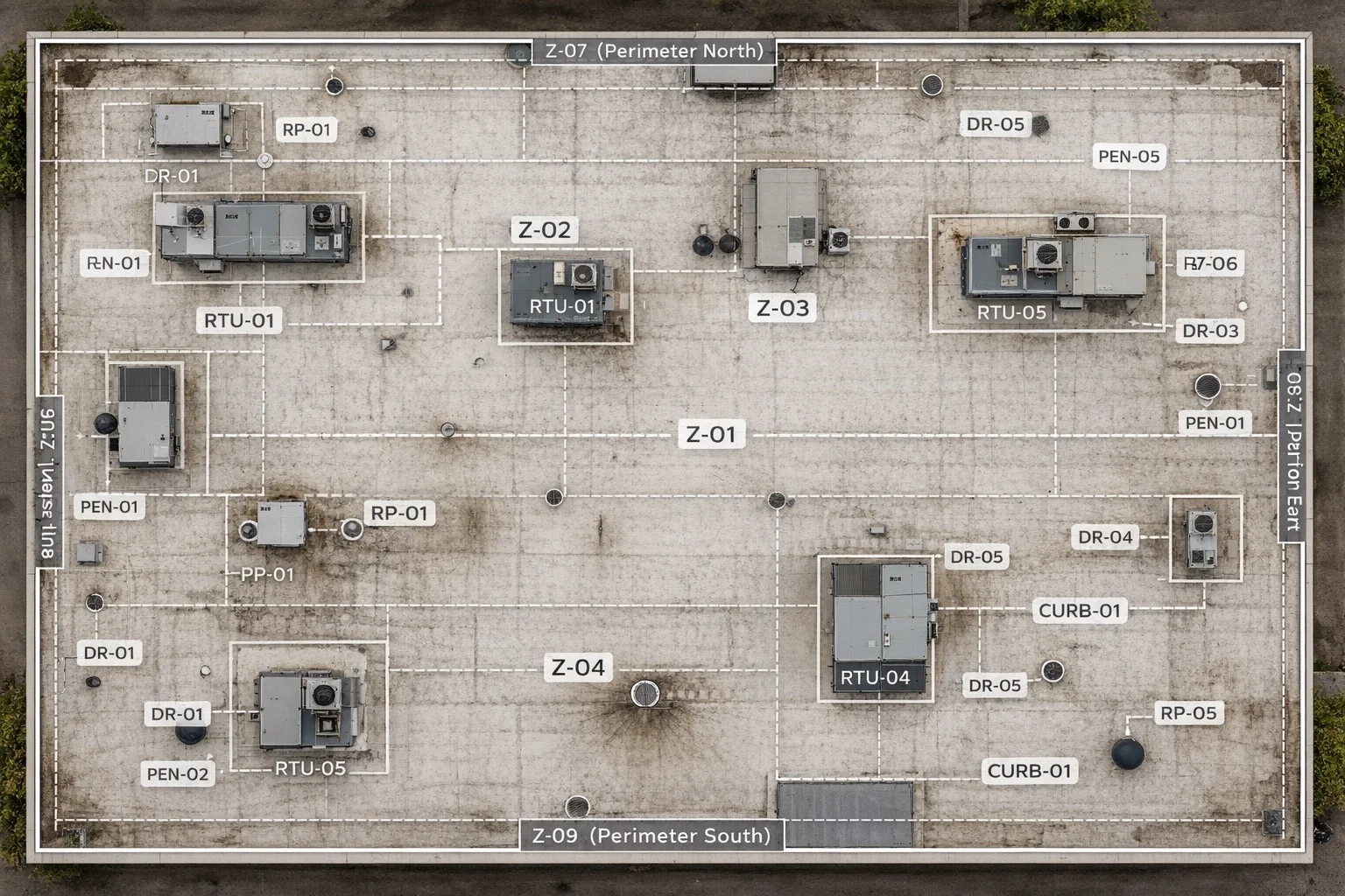 Representative baseline map