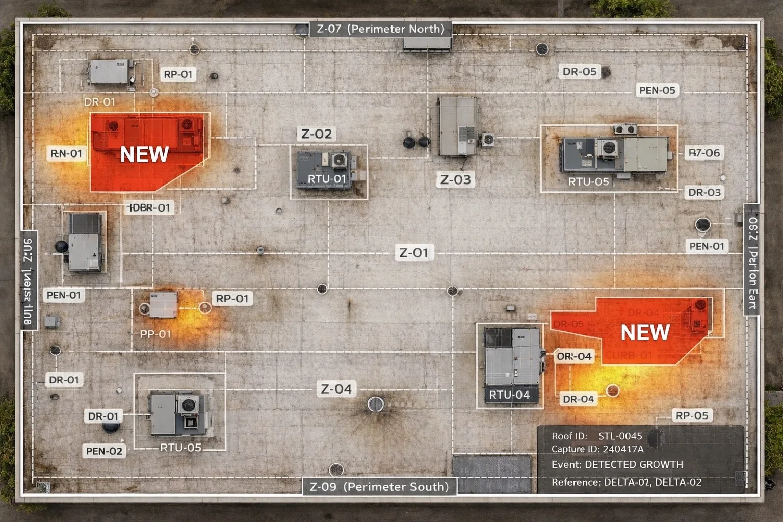 Representative event comparison