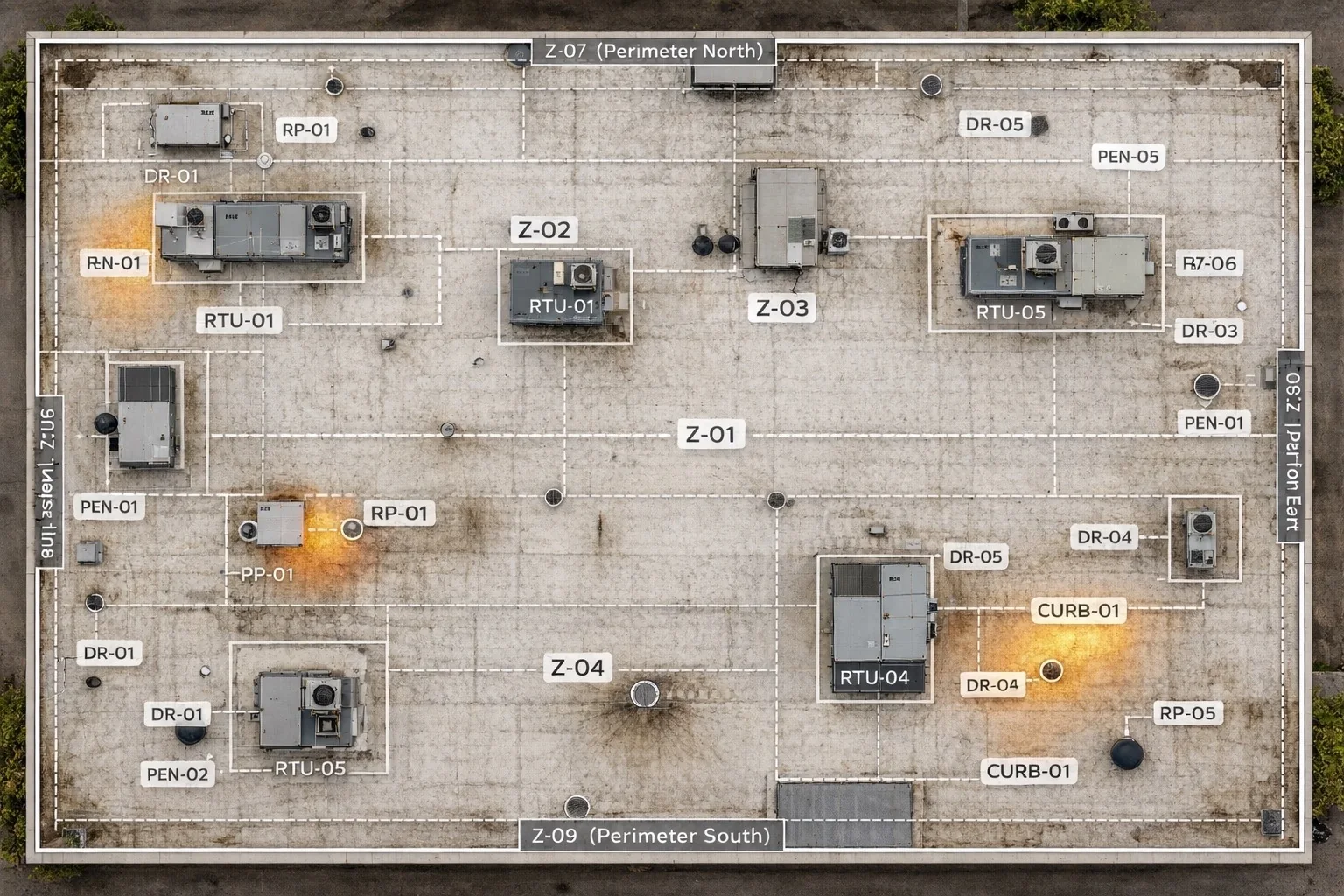 Representative monitoring view